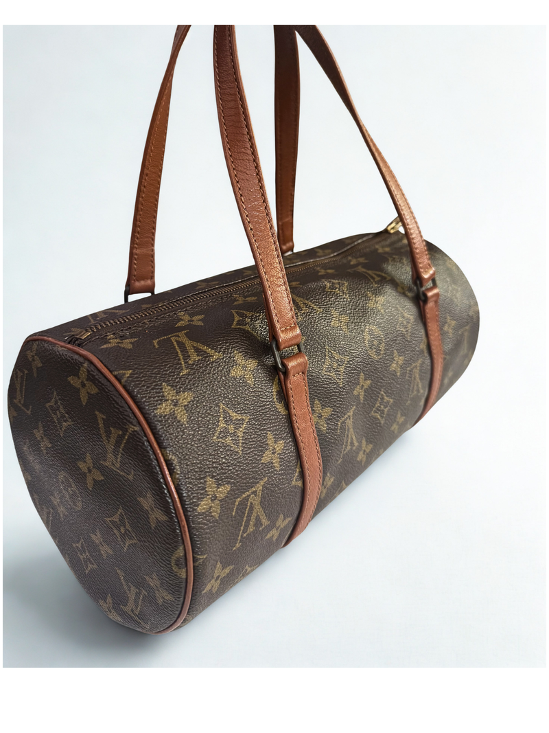 Louis Vuitton Papillon 30 Monogram Tote Bag | Authentic Vintage