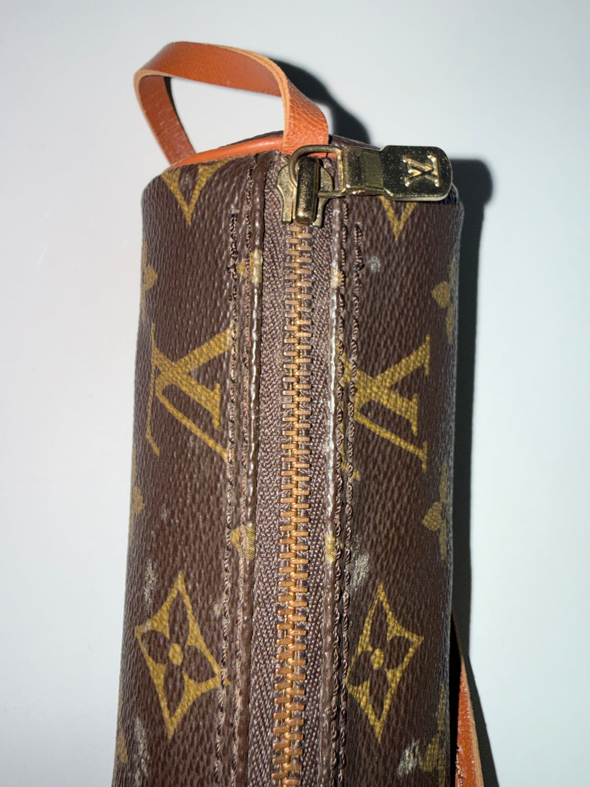Louis Vuitton Mini Papillon Monogram Pouch Bag | Authentic Vintage