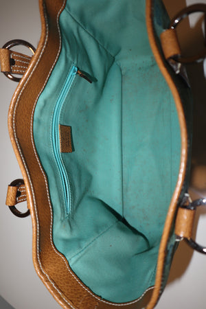 Tom Ford Era Gucci GG monogram Turquoise Tote Bag