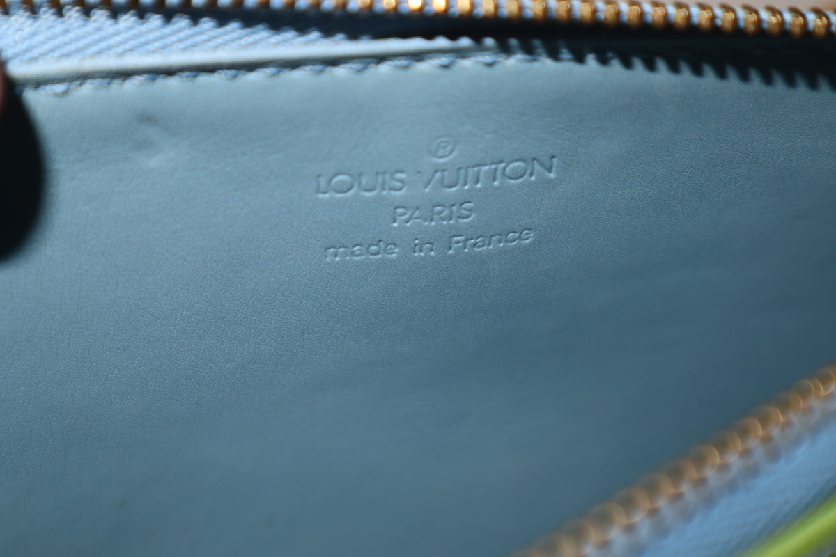 Louis Vuitton Lexington Vernis Green Pochette Bag | Authentic Vintage Y2K